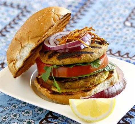 Recipe For Chicken Kebab Burger Food