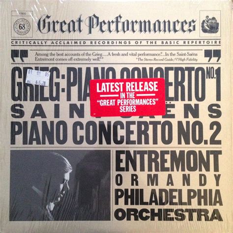 Grieg Saint Sa Ns Piano Concertos By Edvard Grieg Camille Saint