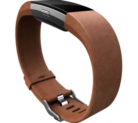 Buy FITBIT Charge 2 Classic Accessory Band Brown Leather Large