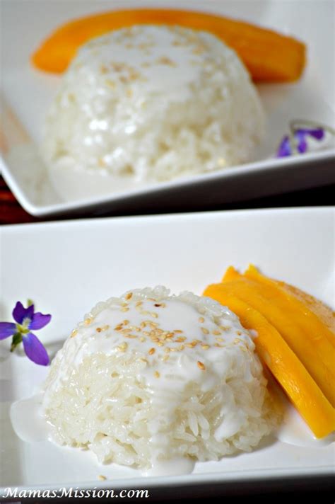 Thai Coconut Sticky Rice Pudding Twist Recipe