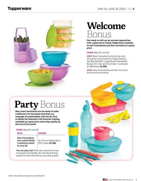 Tupperware Replacement Parts Catalog 2020 | Reviewmotors.co