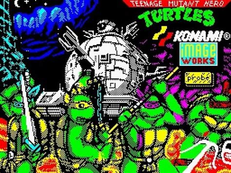 ZX Spectrum Longplay 055 Teenage Mutant Hero Turtles Coin Op YouTube