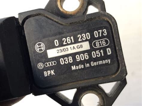 Volkswagen Audi Manifold Air Pressure Map Sensor P D Oem