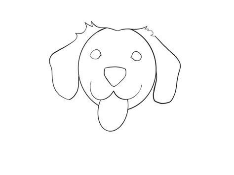 How To Draw A Cute Dog Face Step By Step Easy - Freeda Qualls' Coloring ...