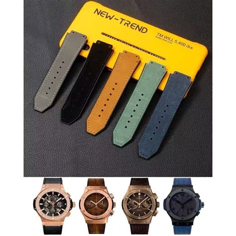 Jual Strap Tali Jam Tangan Hublot Geneve Bludru Halus Tali Jam Tangan