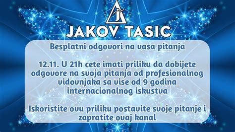 BESPLATNO TAROT CITANJE JAKOV TASIC 12 11 YouTube