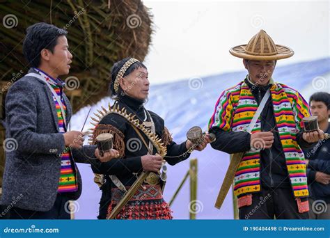 The Idu Mishmi Priest During Festival Reh Editorial Stock Photo