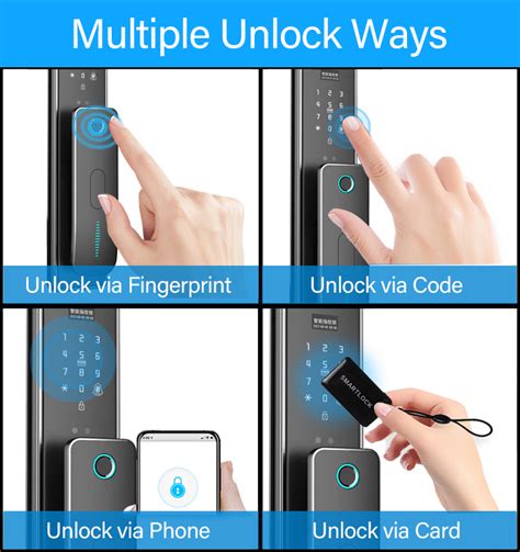 Tuya App 3d Face Recognition Smart Door Lock Full Automatic Biometric