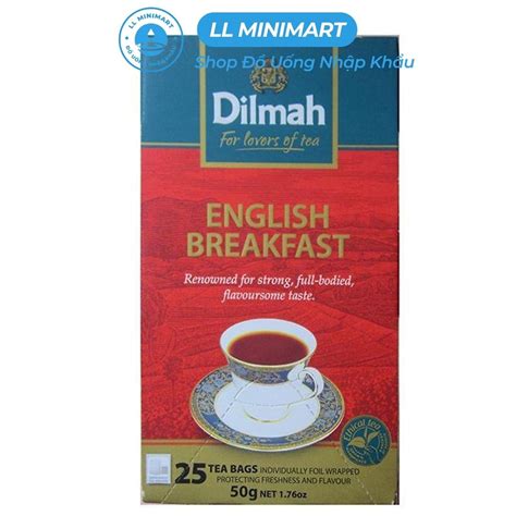 Trà Đen English Breakfast Dilmah Hộp Giấy 50G 25 Gói Shopee Việt Nam