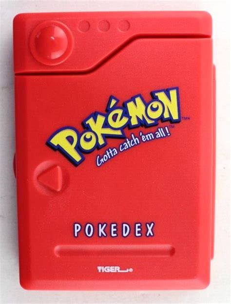 Vintage Pokemon Pokedex Vintage 1998 Tiger Electronics Handheld Toy ...