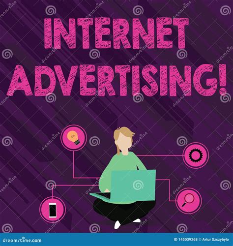 Text Sign Showing Internet Advertising Conceptual Photo Uses The