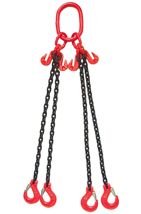 Hoistech :: Buy G80 7MM CHAIN SLING 4 LEGS WITH SLING HOOK AND ...