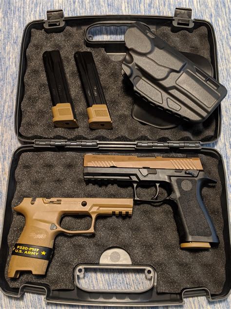 First Sig P320 M17 With Xseries Grip Module With Safety Sigsauer