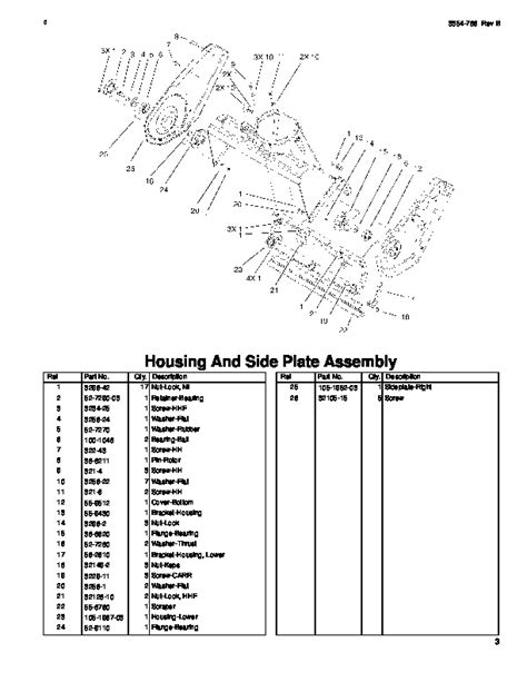 Toro CCR 2450 GTS 38515 Snow Blower Parts Catalog 2002 - English