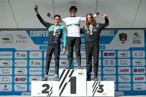 Lvaro Pestana Sagra Se Campe O Nacional J Nior De Downhill Lvaro