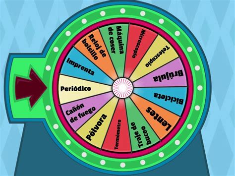 Ruleta De Inventos Del Renacimiento Roda Acak