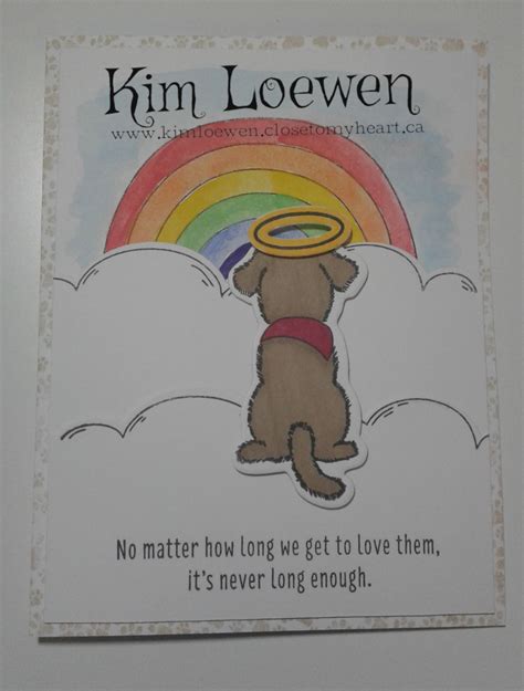 Rainbow Bridge Card Pet Sympathy Cards Bridge Card Dog Sympathy Card