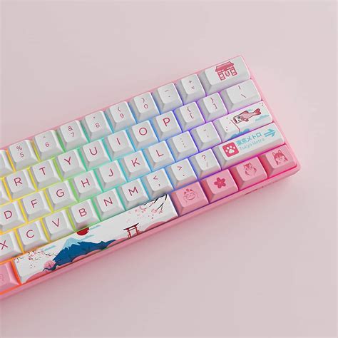 Akko World Tour Tokyo Wired Mechanical Gaming Keyboard Rgb Backlit