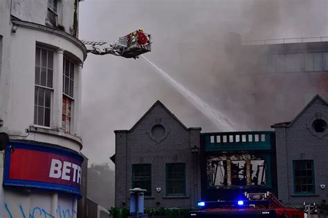 Devastating Pictures Show Roof Collapse And Gutted Interior After Fire