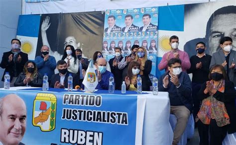 Los Candidatos A Concejales Del Frente De Todos Pj Se Presentaron En