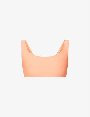 JADE SWIM Rounded Edges Scoop Neck Bikini Top ShopStyle