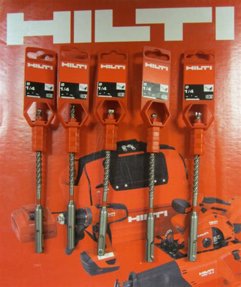 Hilti Concrete Drill Bit 1 4 In X 6 In Brand New Single Bit Fast Shipping Ebay