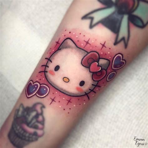 Evil Hello Kitty Tattoo