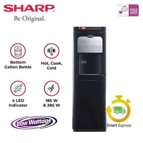 Jual Dispenser Sharp Swd 72 Ehl Bk Galon Bawah Shopee Indonesia