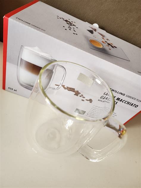 Zwilling Sorrento Plus Double Wall Latte Macchiato Glasses With Handle