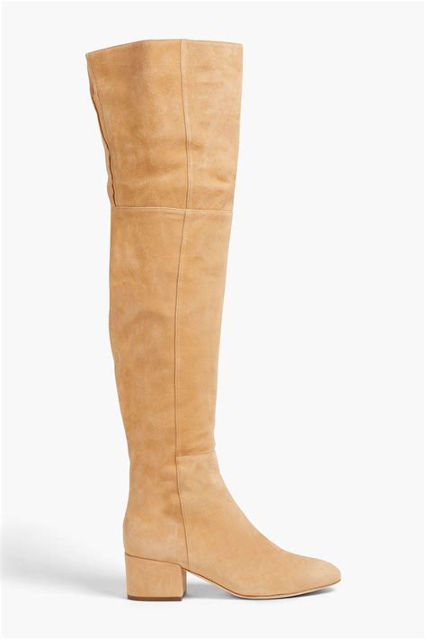 SERGIO ROSSI Suede Over The Knee Boots THE OUTNET