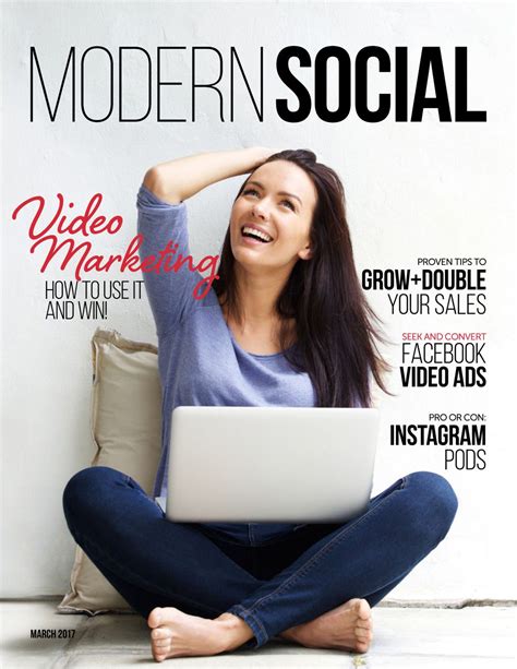 Modern Social Magazine Is The Only Magazine Dedicated To Providing Insight Strategies Tips And