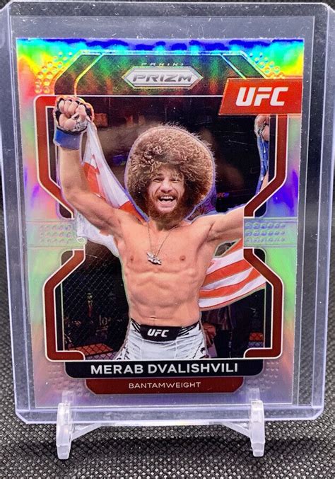 Merab Dvalishvili 2022 UFC Prizm Silver Holo 198 EBay