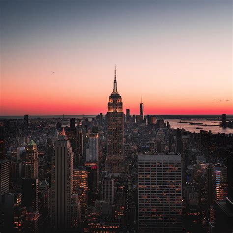 New York City Sunset Wallpapers - Top Free New York City Sunset ...