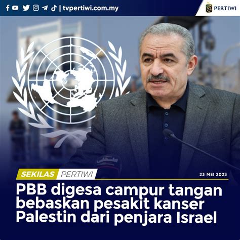 Tv Pertiwi On Twitter Pihak Berkuasa Palestin Pa Pada Isnin