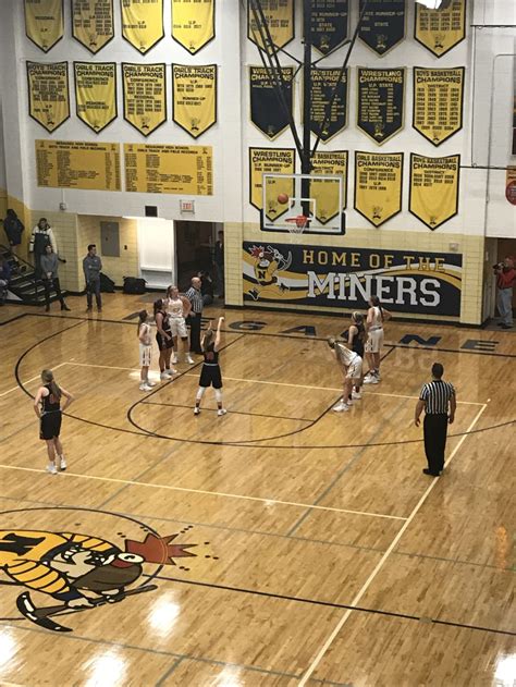 The Negaunee Miners Girls Basketball Team Travels To Face The Gladstone