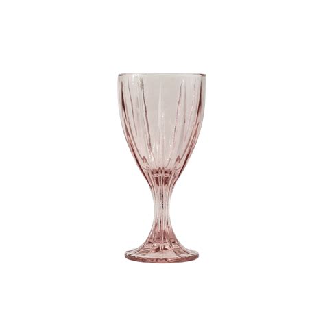 Jenna Clifford Hand Pressed Goblet Pink Set Of Shop Today Get It