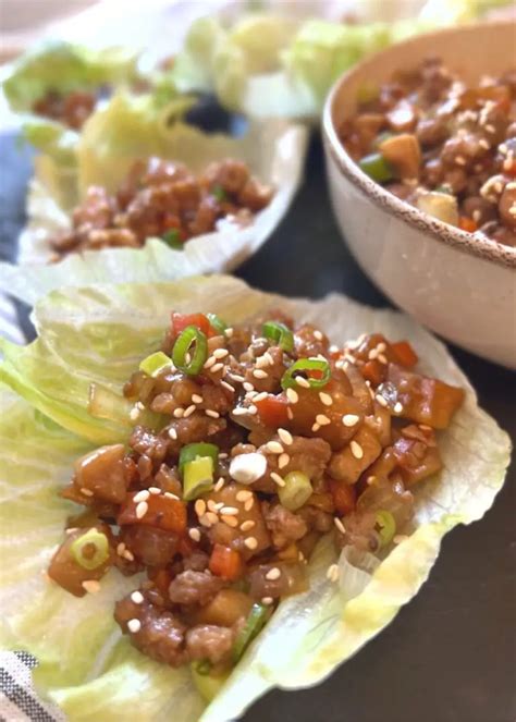 Easy Chinese Lettuce Wraps (San Choy Bow )- 15 Minutes ...