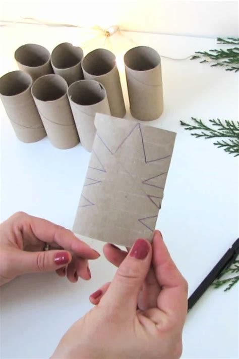 From Trash To Treasure How To Transform Toilet Paper Rolls Into Delicate Snowflake Ornaments