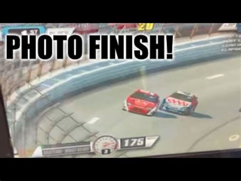 NASCAR RACING At The Playland Arcade Photo Finish At The Line YouTube