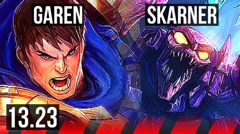 Garen Vs Skarner Top 7 Solo Kills 1 5m Mastery Br Master 13 23