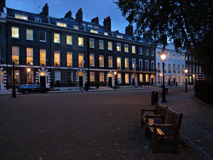 Bedford Square, Bloomsbury, London, WC1, photos of the Georgian square ...