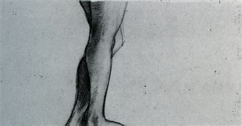 Vincent Van Gogh Female Nude Standing Lower Part