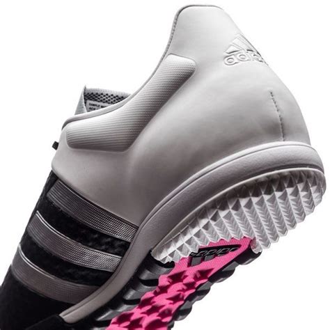 Adidas Ace Primeknit Cage Tf Core Black Matte Silver White