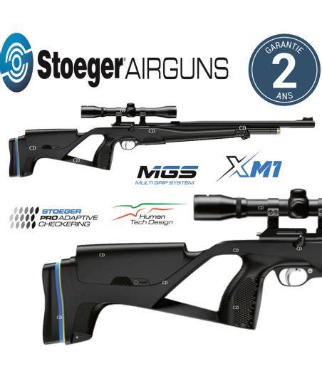 Pack Carabine Stoeger Airguns Xm Pcp Joules Calibre Mm