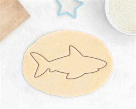 Shark Cookie Cutter Animal Cookie Cutter By Rochaixcookiecutters