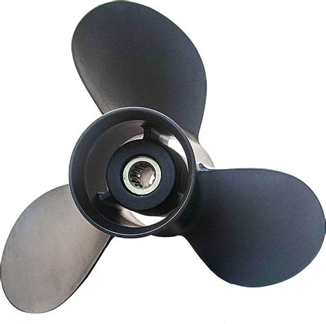 Flish Propeller 13 1 4 X 17 OEM Upgrade Aluminum Outboard Propeller Fit