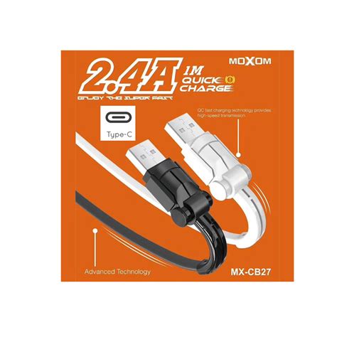 MOXOM MX CB 27 Type C USB Rush Cable Onide Lk