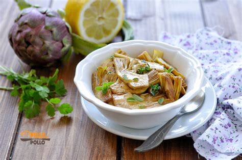 Insalata Di Carciofi Crudi Contorno Leggero E Gustoso