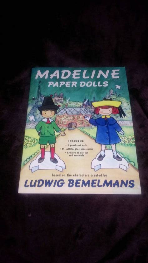 Madeline Paper Dolls Book 1994 Paper Dolls Book Paper Dolls Dolls