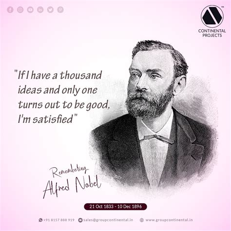 Alfred Nobel Quotes